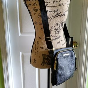 NWT Steve Madden Black Crossbody Purse